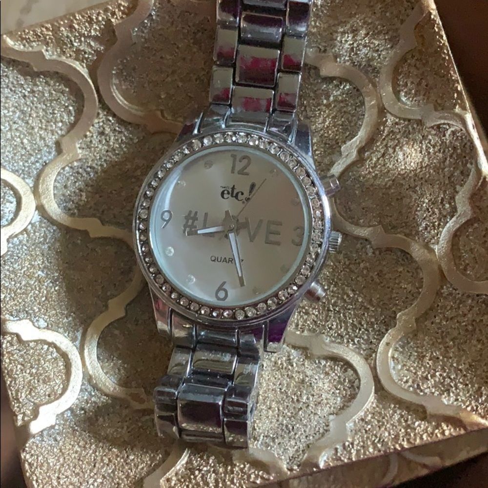 Silver watch 